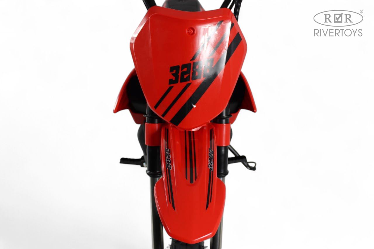 Электромотоцикл RIVERTOYS E777KX-MOTO-RED - фото 4