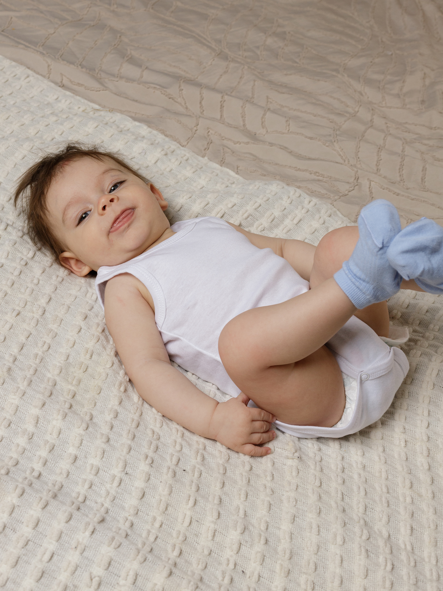 Боди 2 шт ALEX YVN Bdm2-57-белый-т.желтый - фото 21