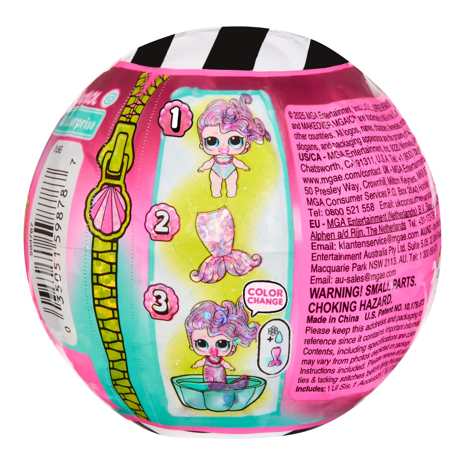 Кукла мини L.O.L. Surprise! Сестрички Русалки 70776 - фото 2