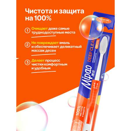 Зубная щетка классическая Mipao