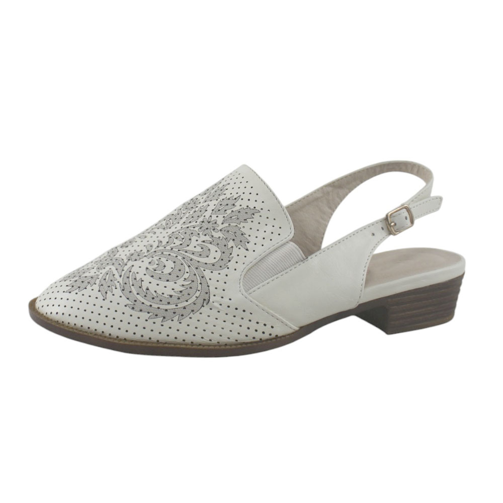 Босоножки Europen 649-50B-СВ EUROPEN Сандалии женские,белый - фото 1