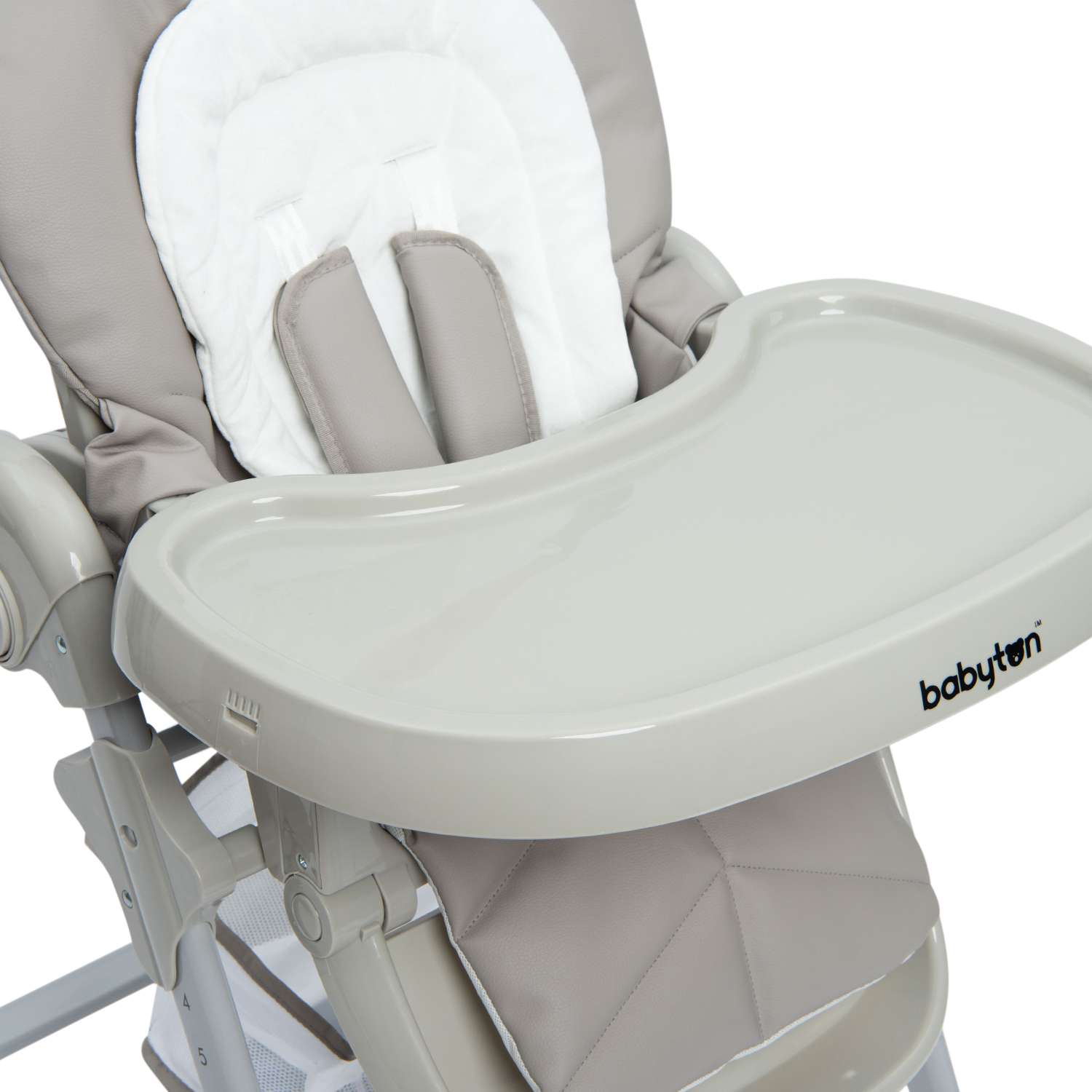 Стульчик для кормления Babyton Optima Eco Grey классический - фото 9