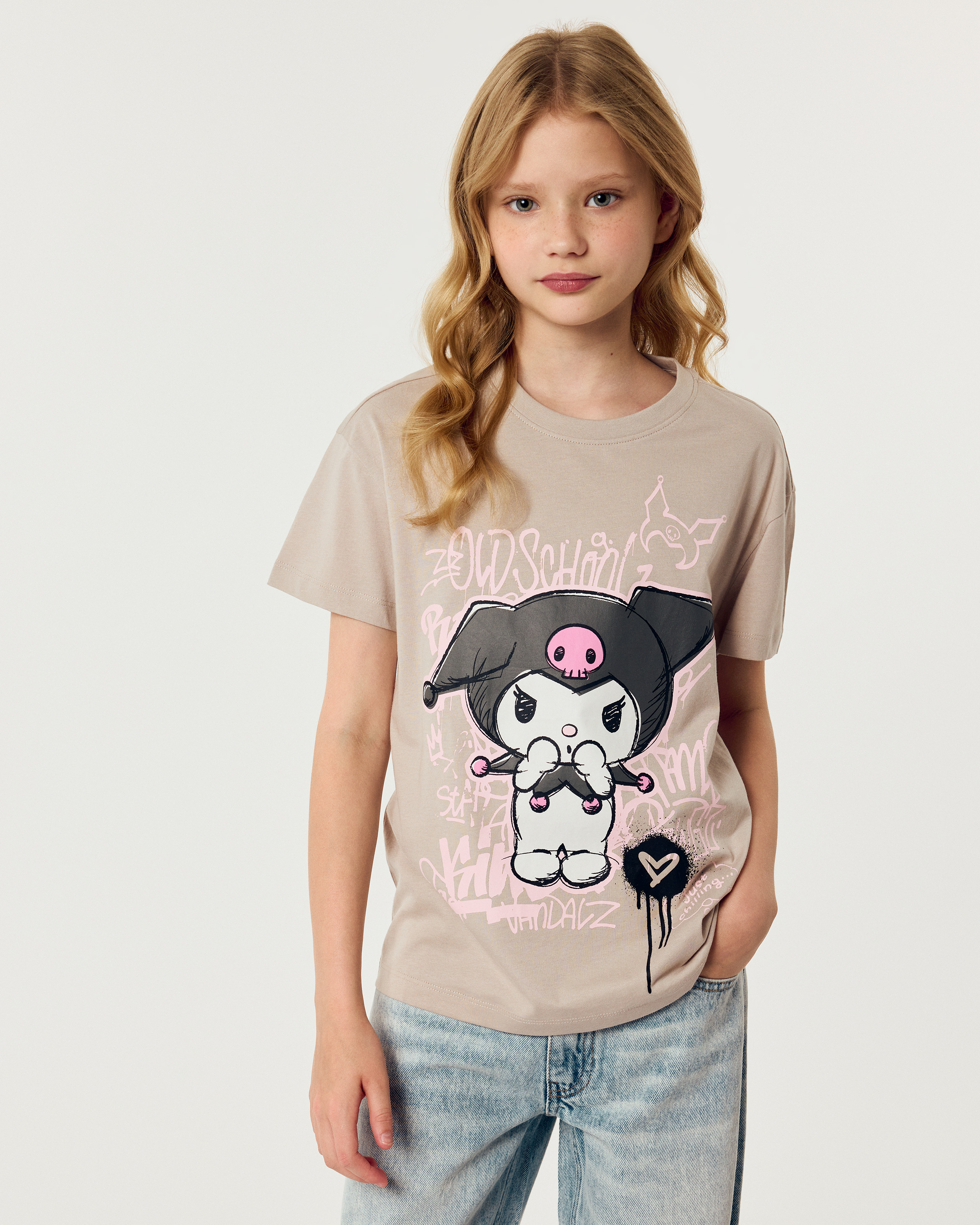 Футболка HELLO KITTY AND FRIENDS W26LC3-5103FStg-L2 - фото 1