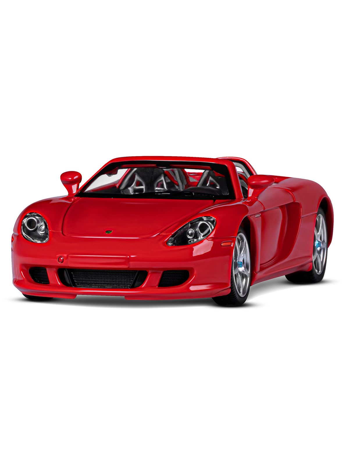 Автомобиль АВТОпанорама Porsche Carrera GT 1:24 красный JB1200220 - фото 11