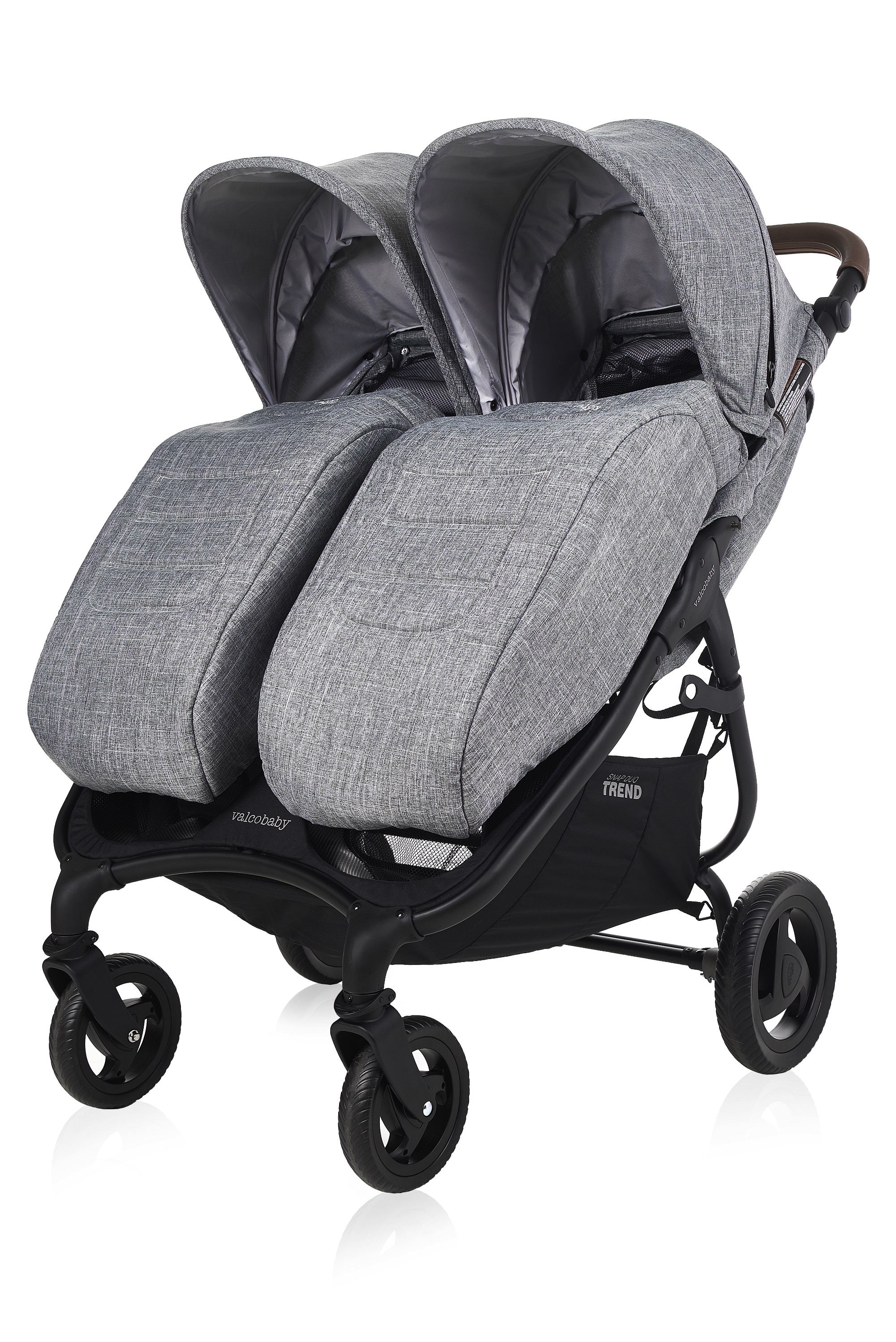 Чехол для ножек Valco baby Duo Trend / Grey Marle 0045 - фото 1