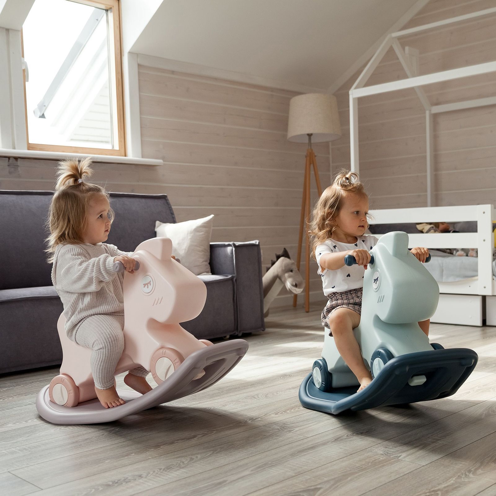 Качалка UNIX Kids Rose в ассортименте - фото 21