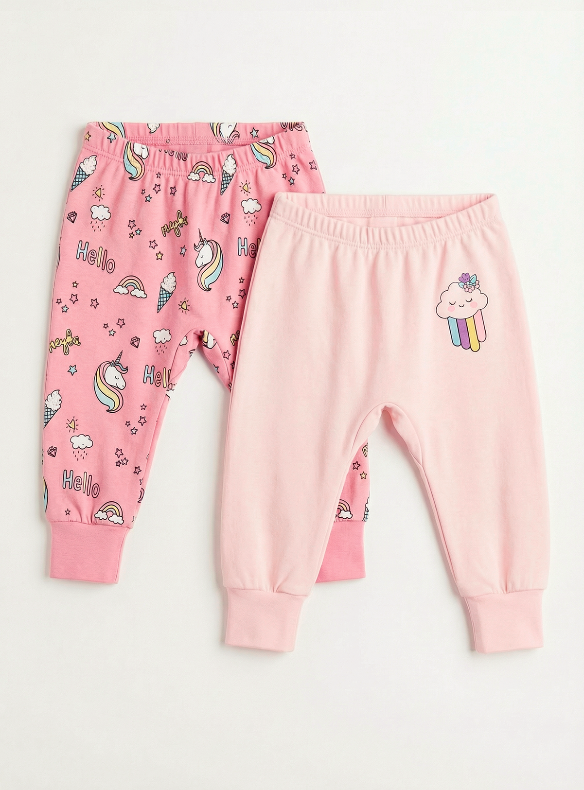 Штанишки 2 шт Совенок Дона БШ2-302-1/75 - фото 1