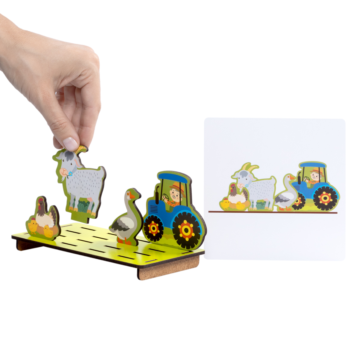 Игрушка Десятое королевство Что за чем Ферма - фото 4