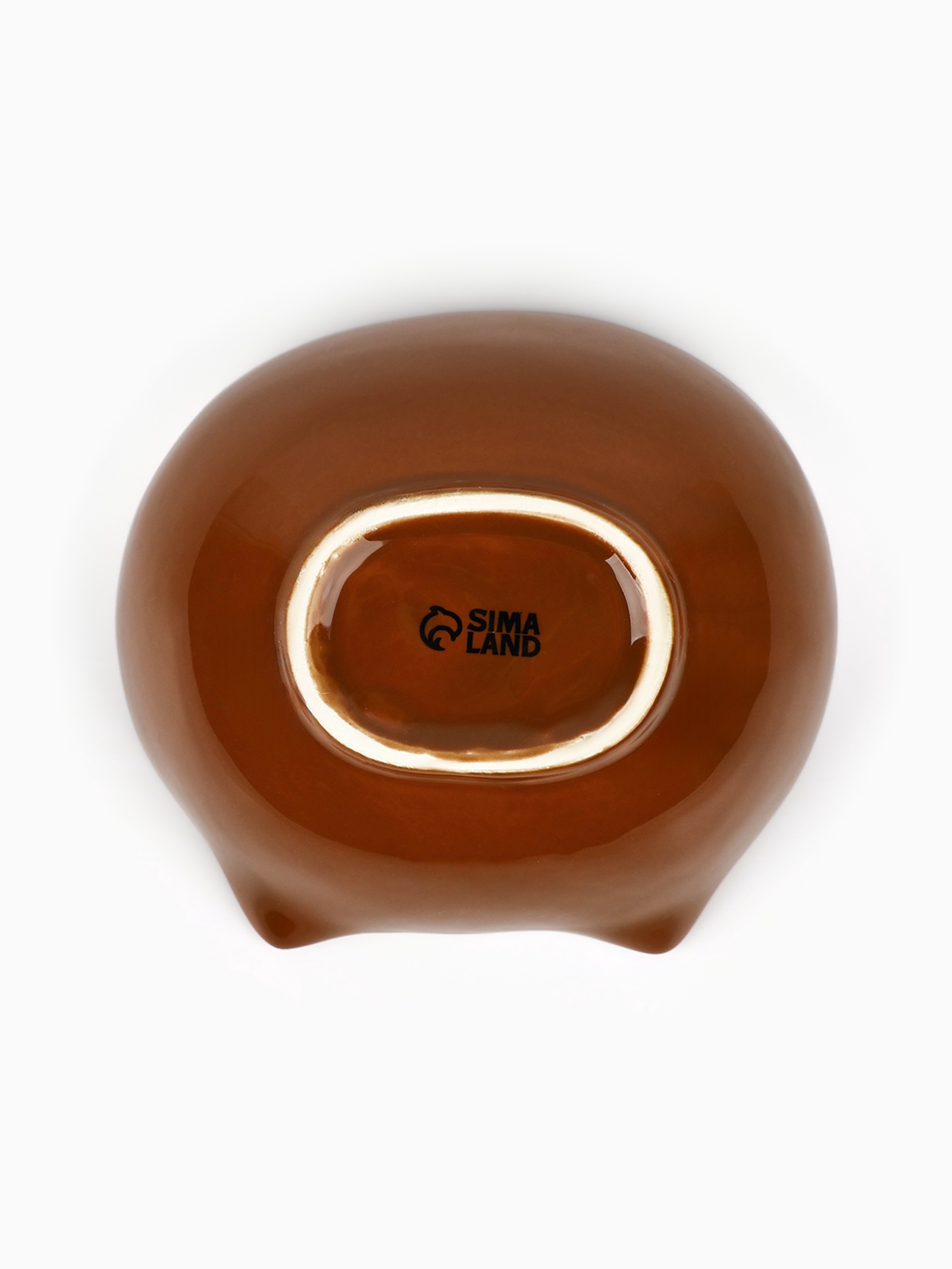 Глубокая тарелка Дорого внимание Медведь 13 х 11 х 5 5 см - фото 5