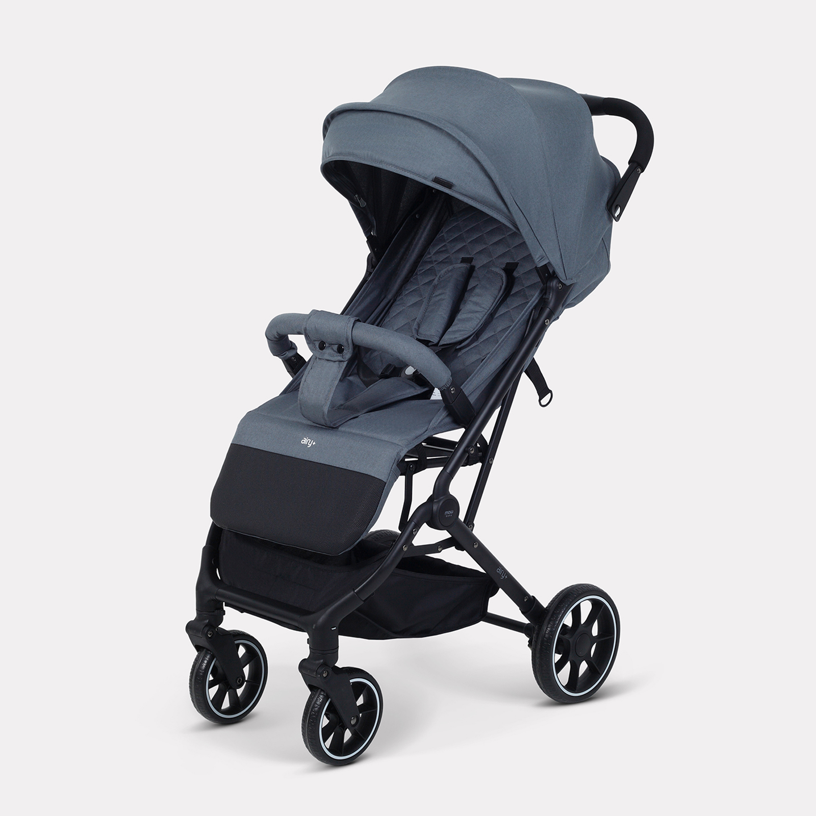 Коляска прогулочная MOWbaby AIRY plus серый - фото 13