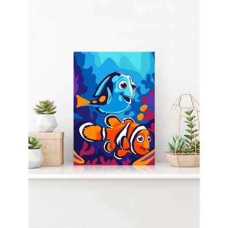 Картина по номерам Hobby Paint Марлин и Дори в ассортименте