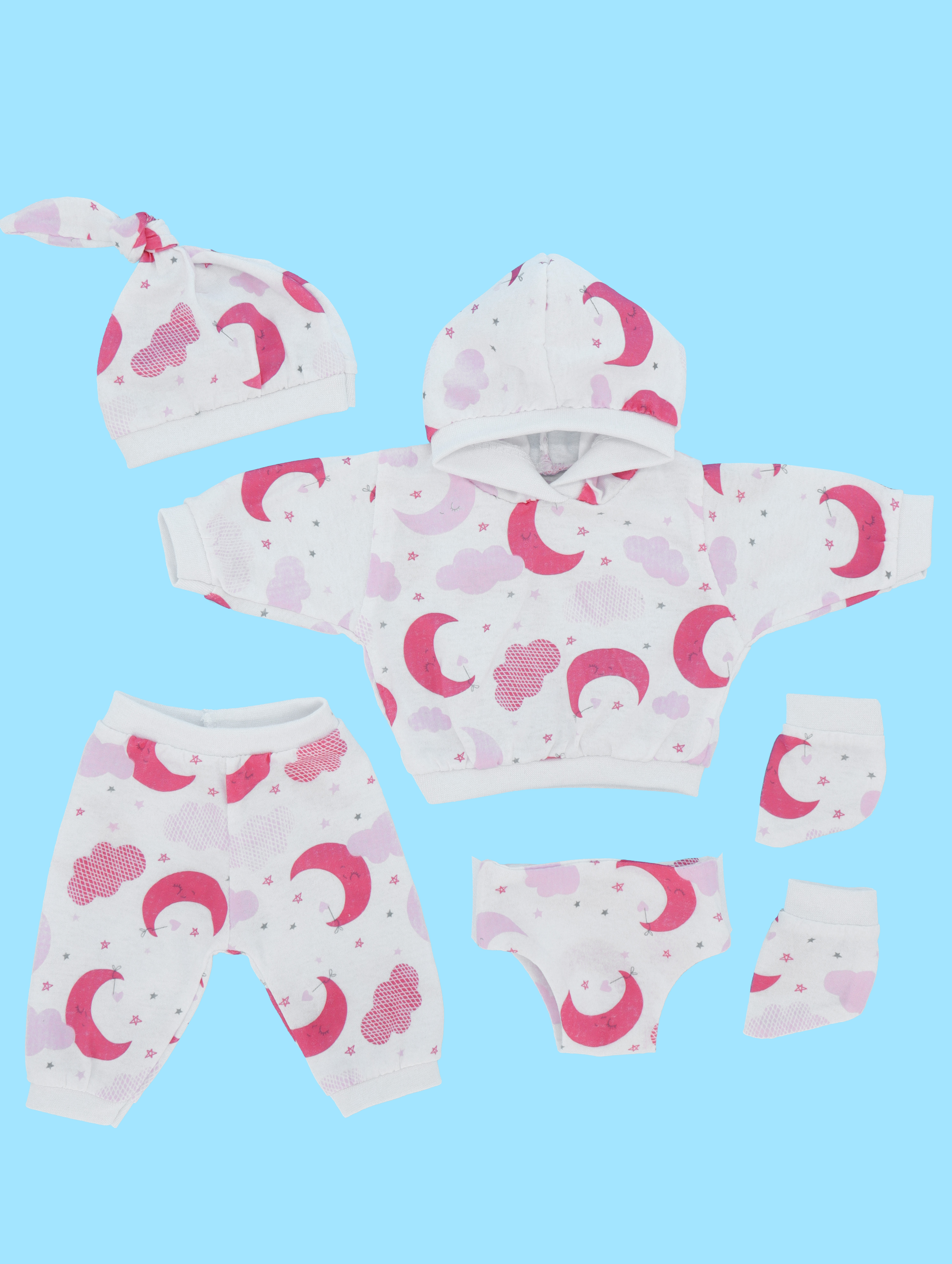 Одежда для кукол Модница 6116белый-розовый - фото 2