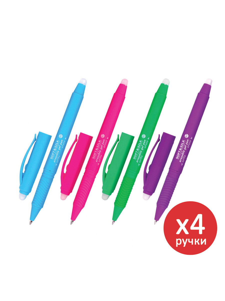 Ручка шариковая Brauberg 4 шт. - фото 7