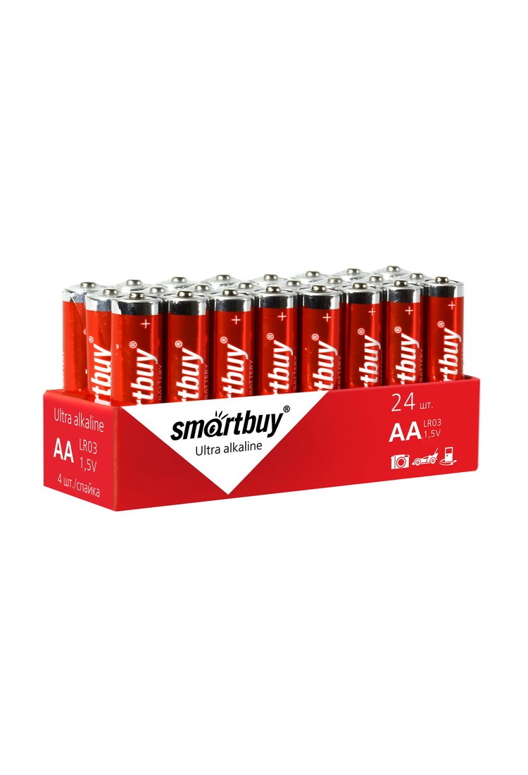 Элемент питания Smartbuy LR6 - 24 шт. в упаковке - фото 1