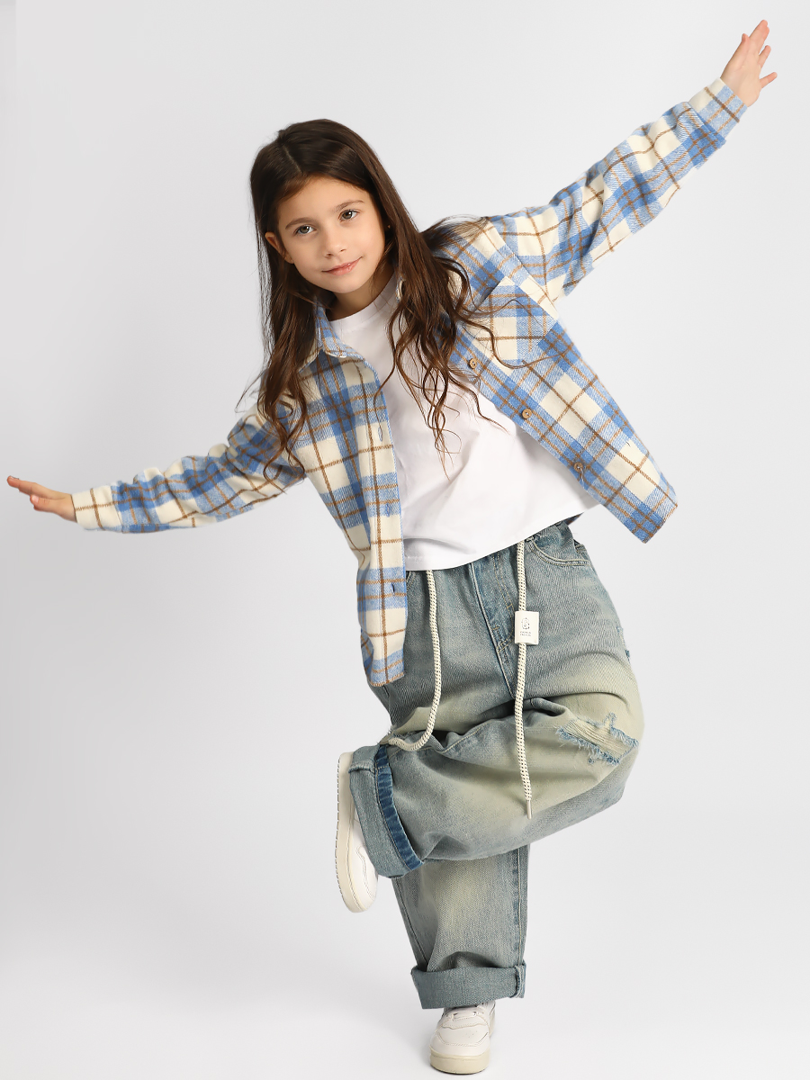 Рубашка Соль и Перец SP1510голубой - фото 5