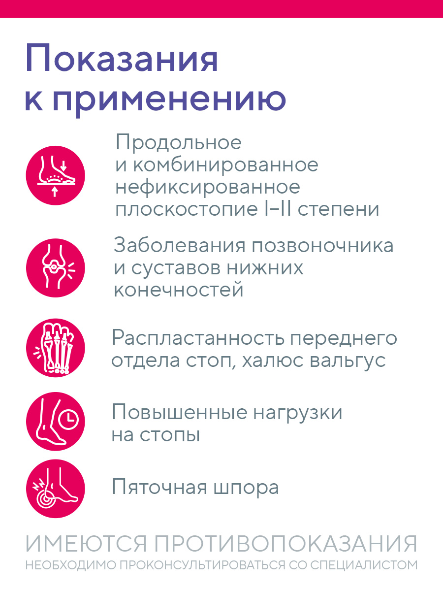 Стельки ортопедические B.Well FW-601 - фото 13