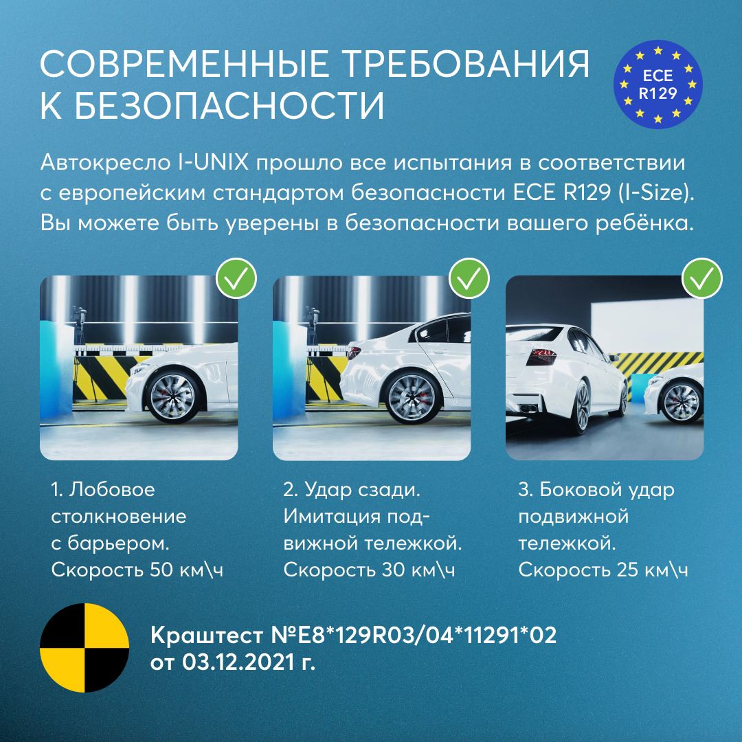Автокресло Happy Baby I-Unix Isofix 0+/1/2/3 (0-36 кг) зеленый - фото 10
