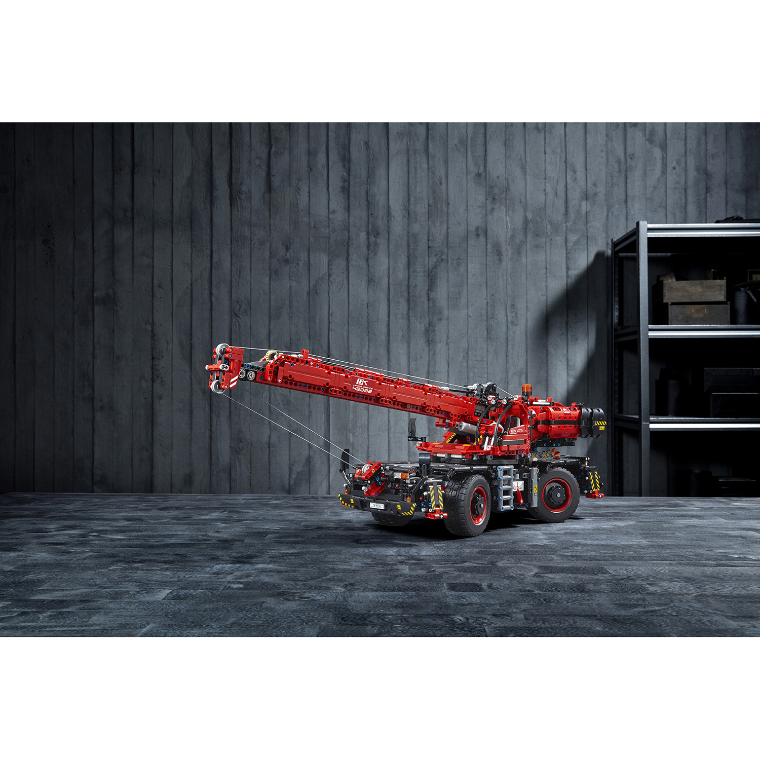 Конструктор LEGO Technic Подъёмный кран 4057 дет. - фото 68