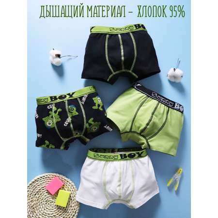 Трусы 4 шт Jim Hussey