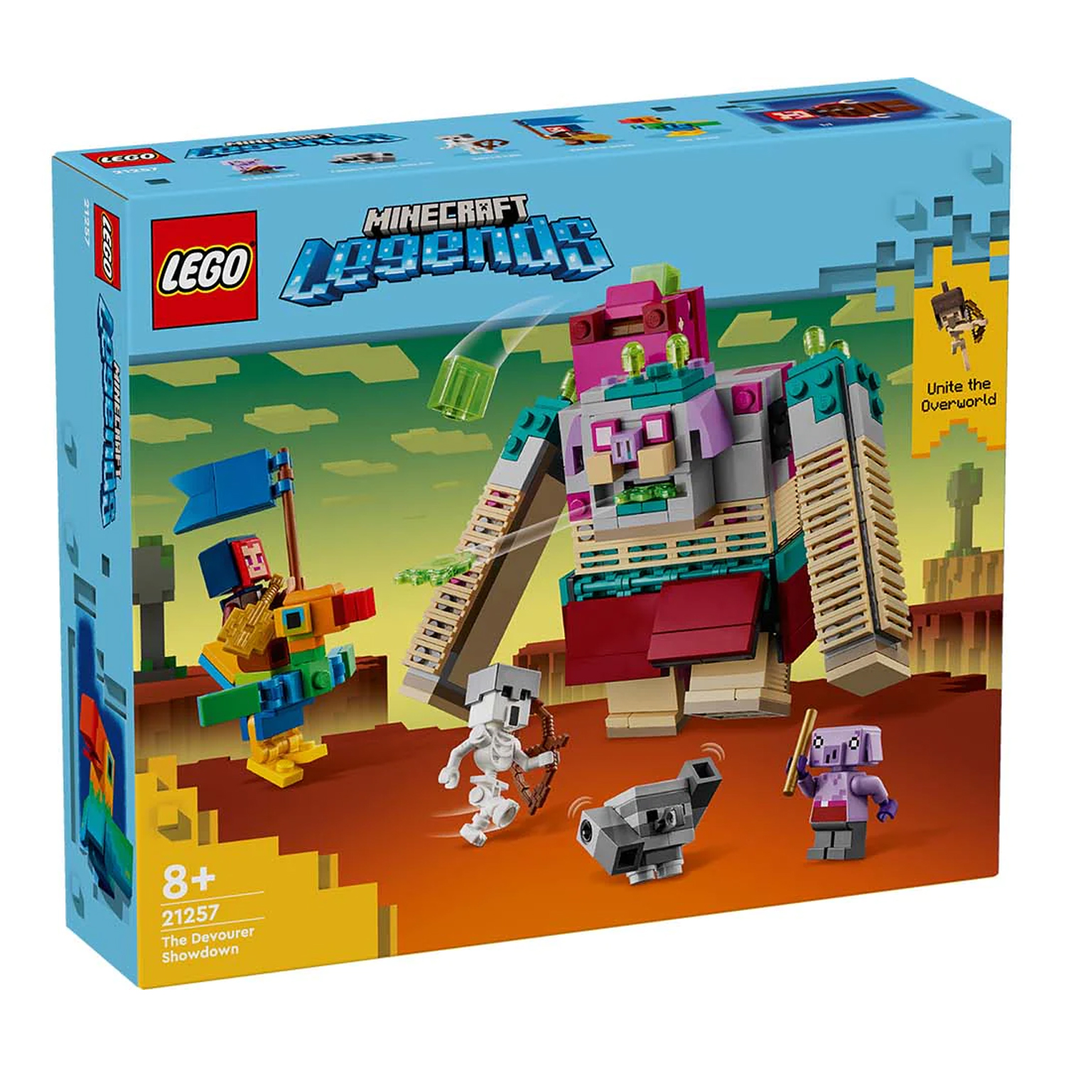 Конструктор LEGO Minecraft Схватка с Пожирателем блочный - фото 12