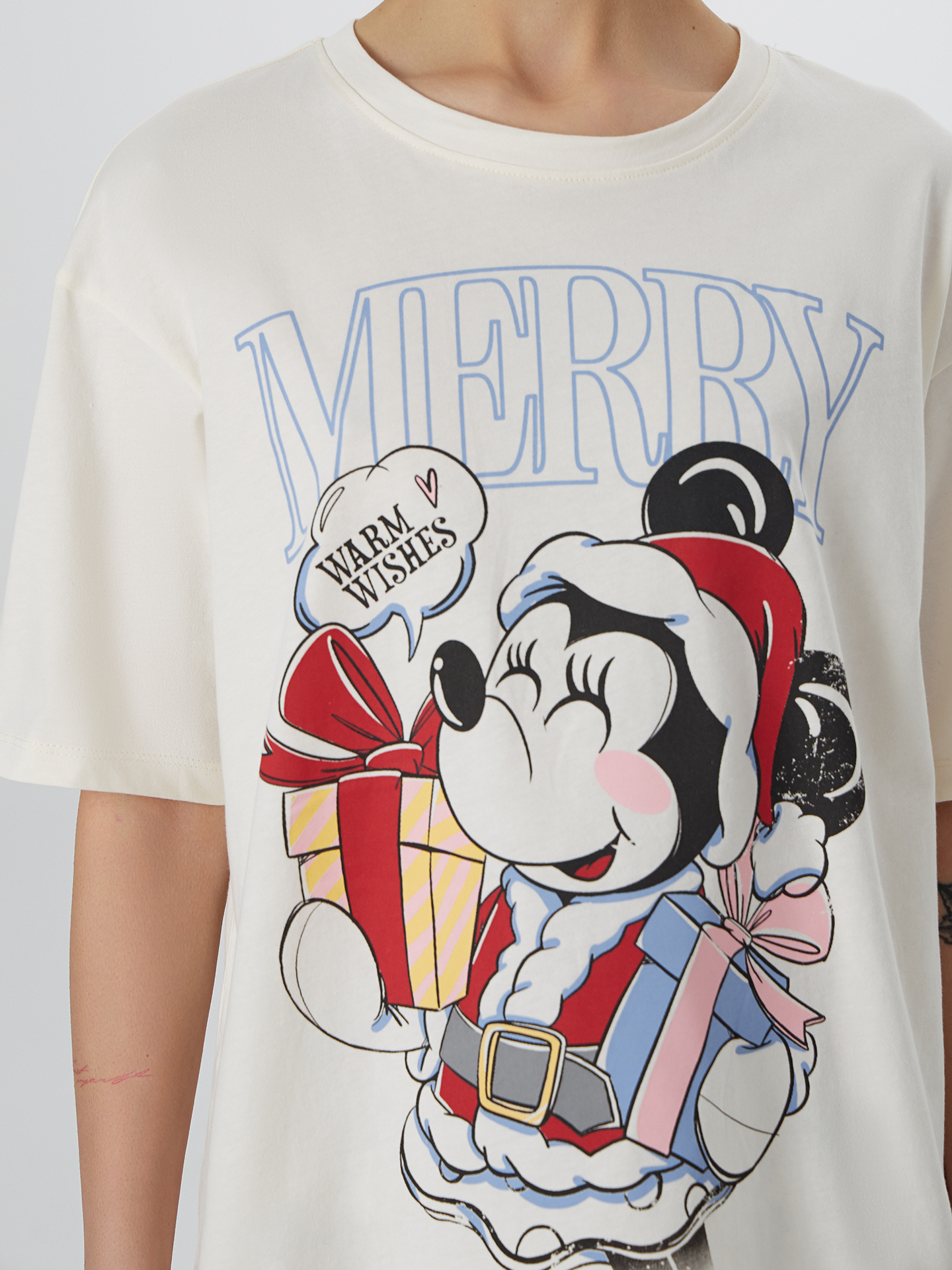 Пижама Mark Formelle (Марк Формэль) 592592/молочный +НГ рисунки на молочном - фото 5