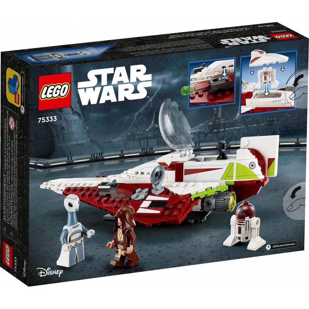 Конструктор LEGO Star Wars Obi-Wan Kenobi Starfighter - фото 7