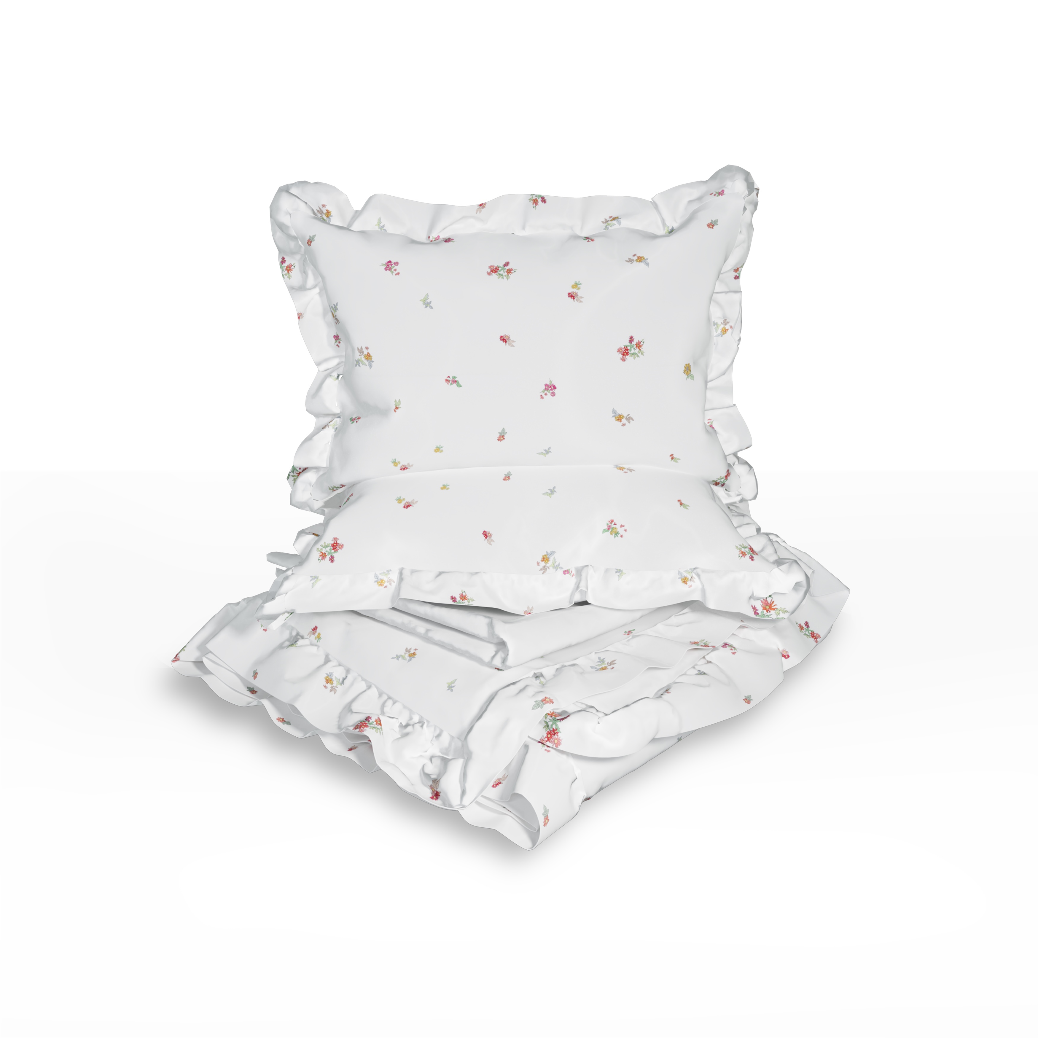 Комплект постельного белья Mollen Лунный сад семейный 5 предм. - фото 1