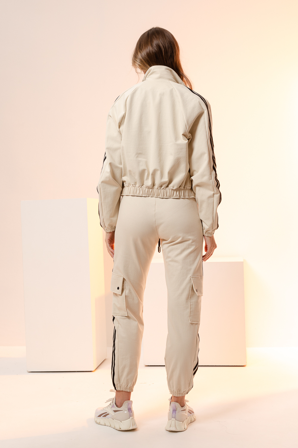 Костюм Натали Суслова 7395 молочно-серый - фото 3