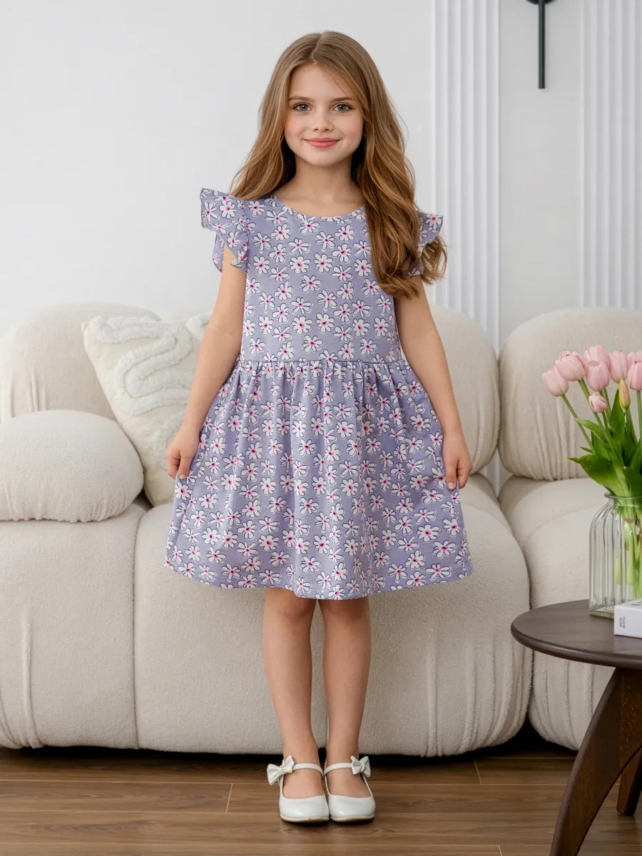 Платье NATIVIA ПЛД/цветокнасером - фото 1