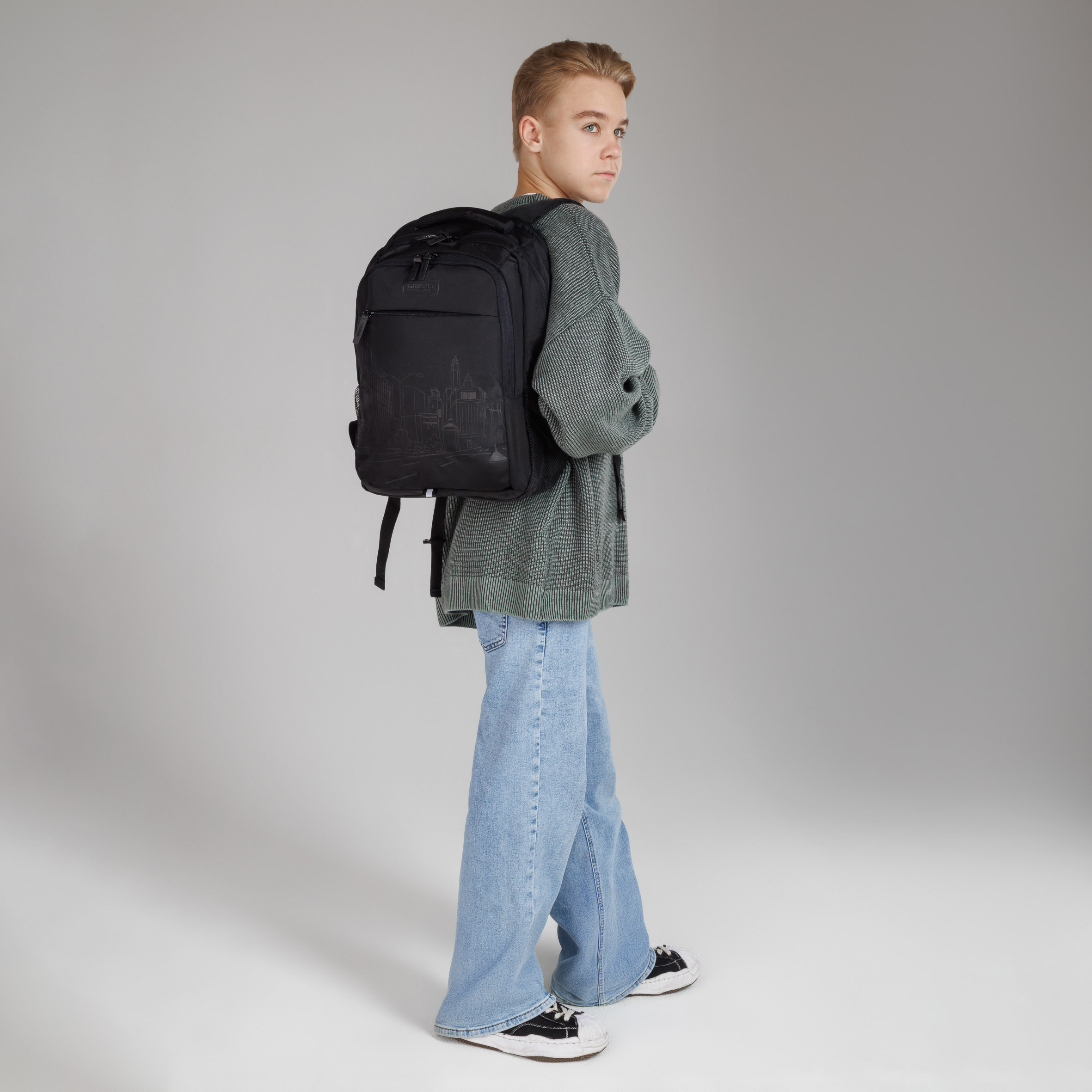 Рюкзак Grizzly для мальчика - фото 9