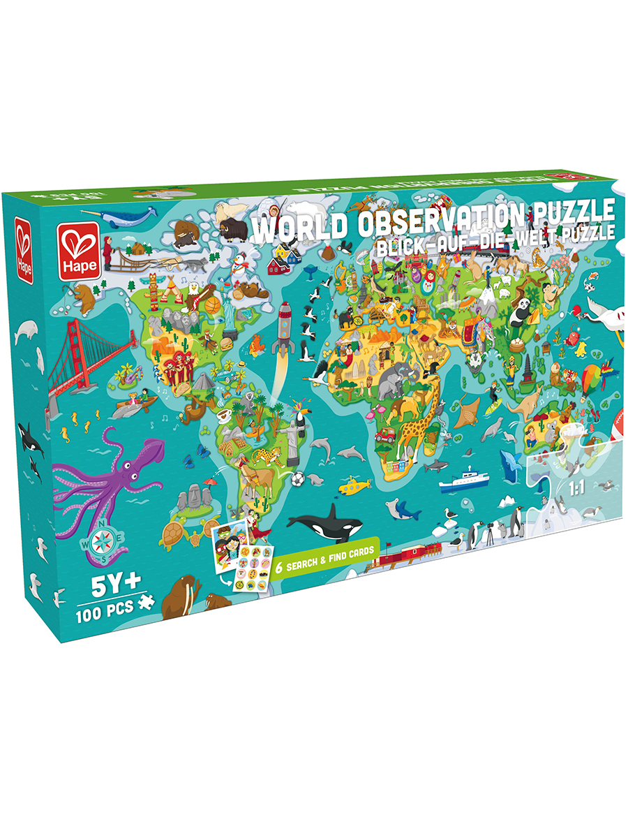 Настольная игра Hape Пазл - фото 6