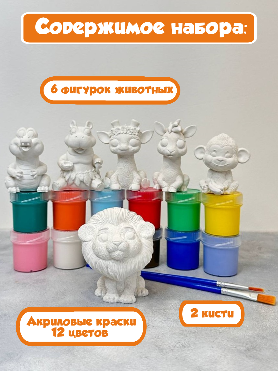 Набор для творчества Кухня3Dпечати роспись красками - фото 2