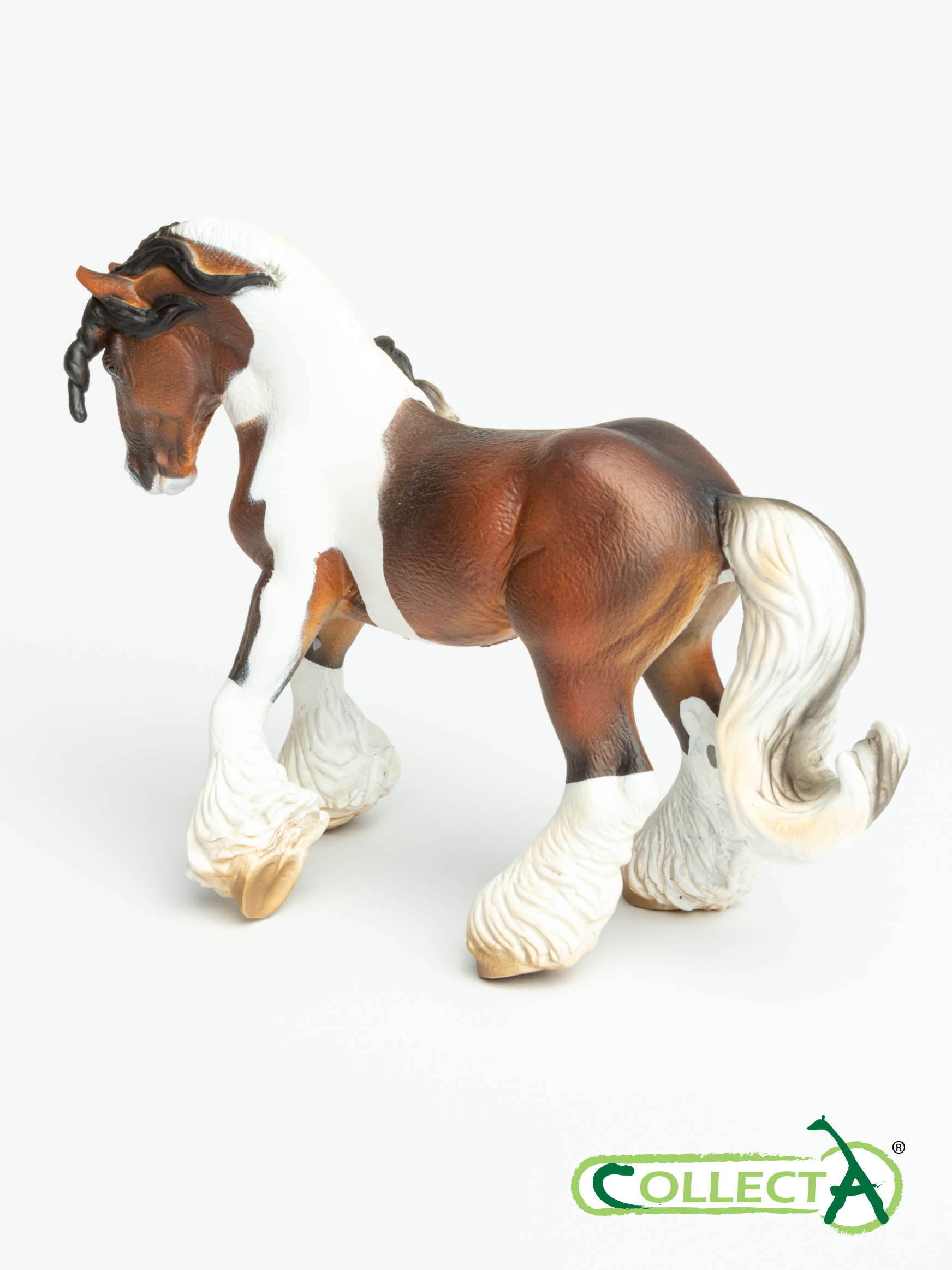 Фигурка Collecta Тинкер жеребец пегий - фото 8