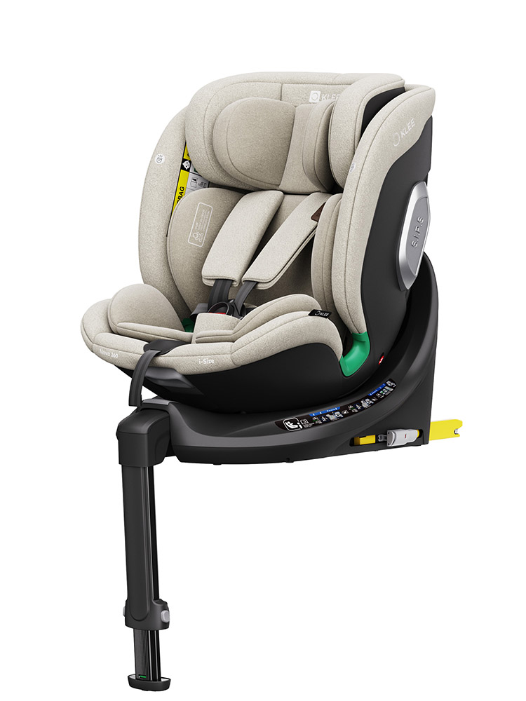 Автокресло KLEE Nova 360 i-Size Isofix 0+/1/2/3 (0-36 кг) бежевый - фото 1