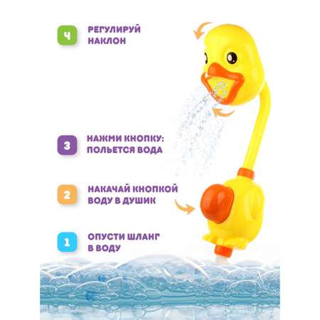 Игрушка для ванны Ути Пути Уточка