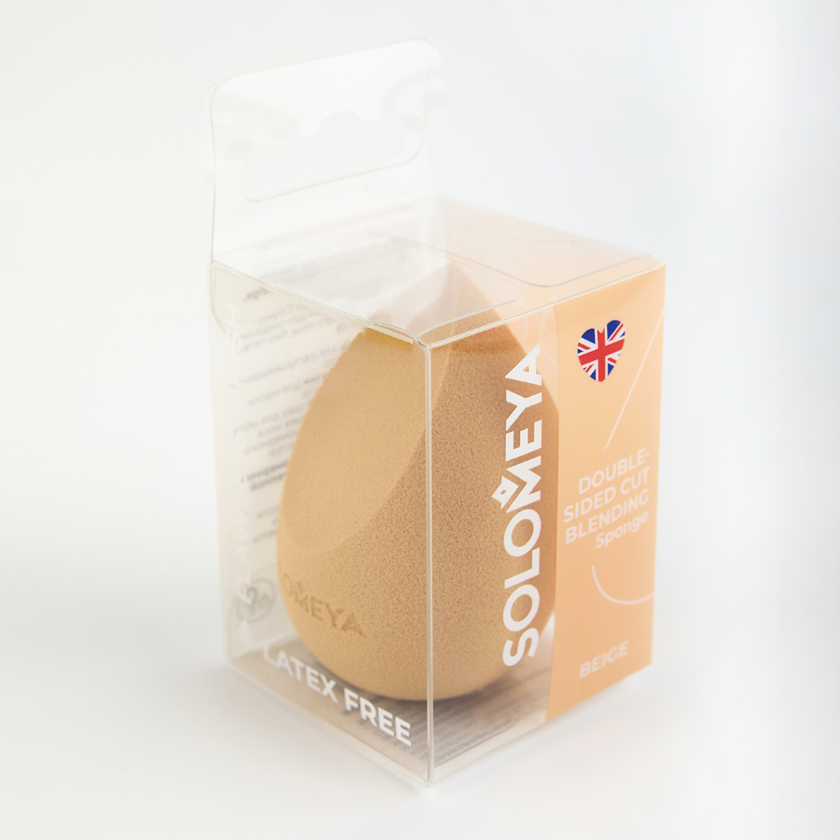 Двойным срезом SOLOMEYA Спонж для макияжа с - фото 2