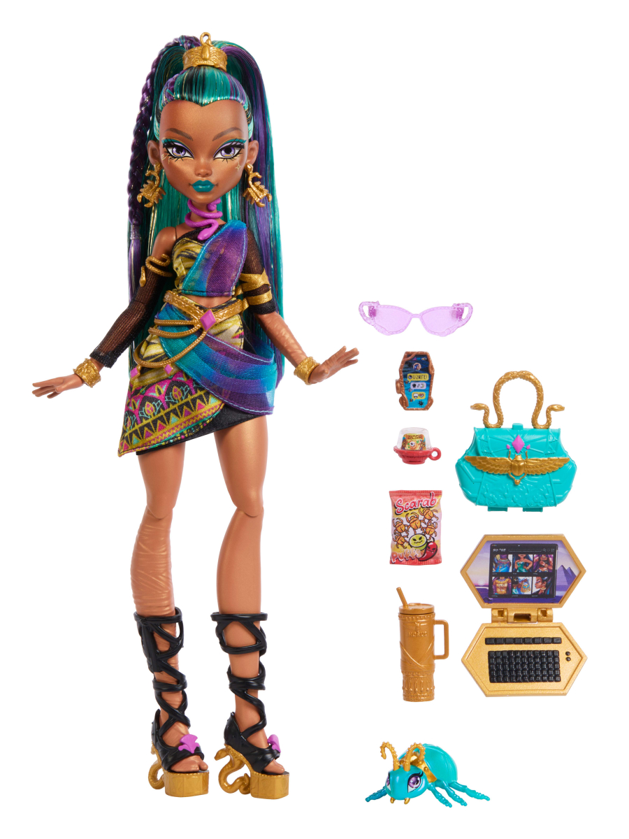 Кукла модельная Monster High Нефера Де Нил Монстер Хай высота 28 см JDR48 - фото 3