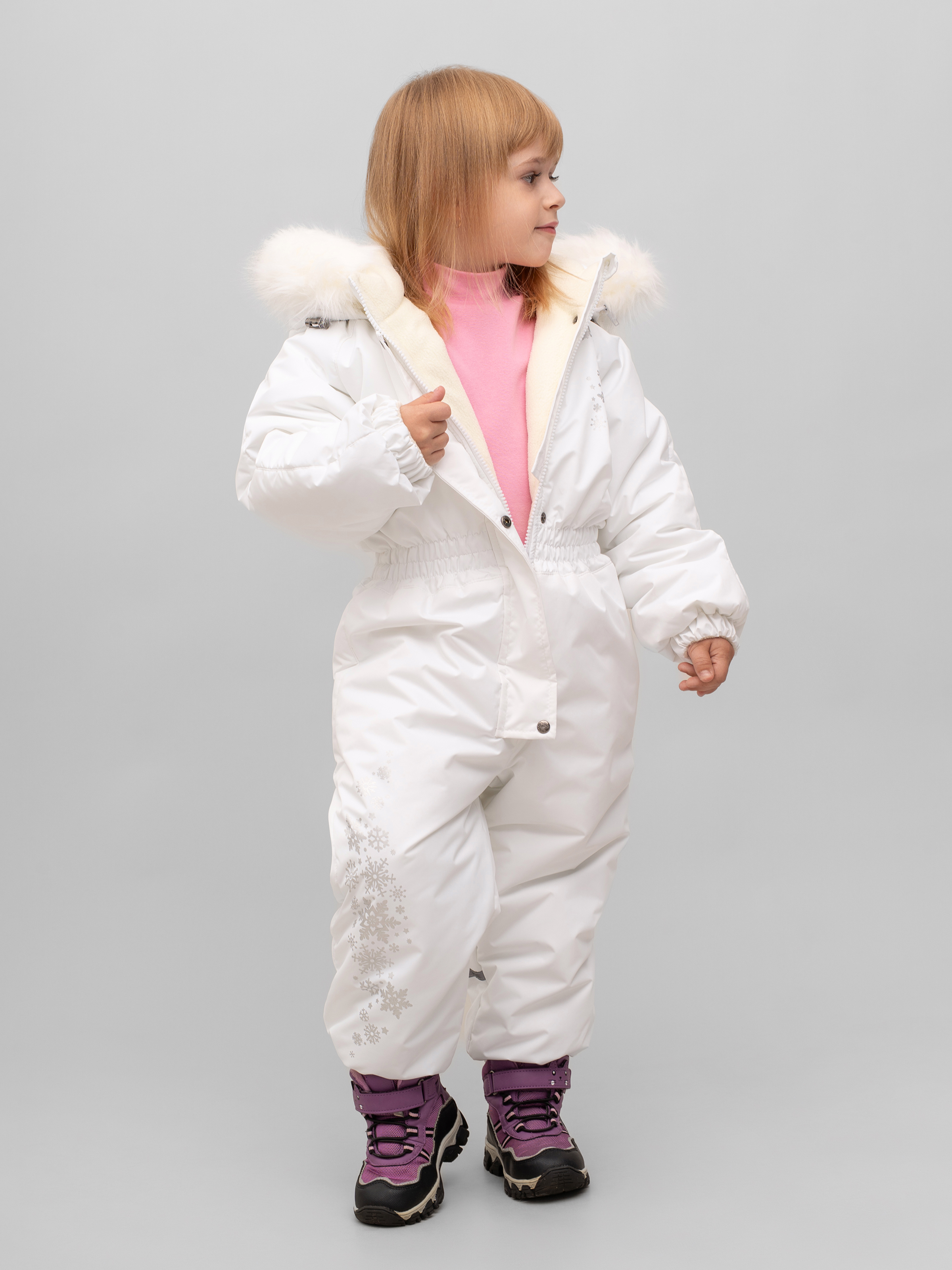 Комбинезон Arctic kids 30-019/1 белый - фото 29