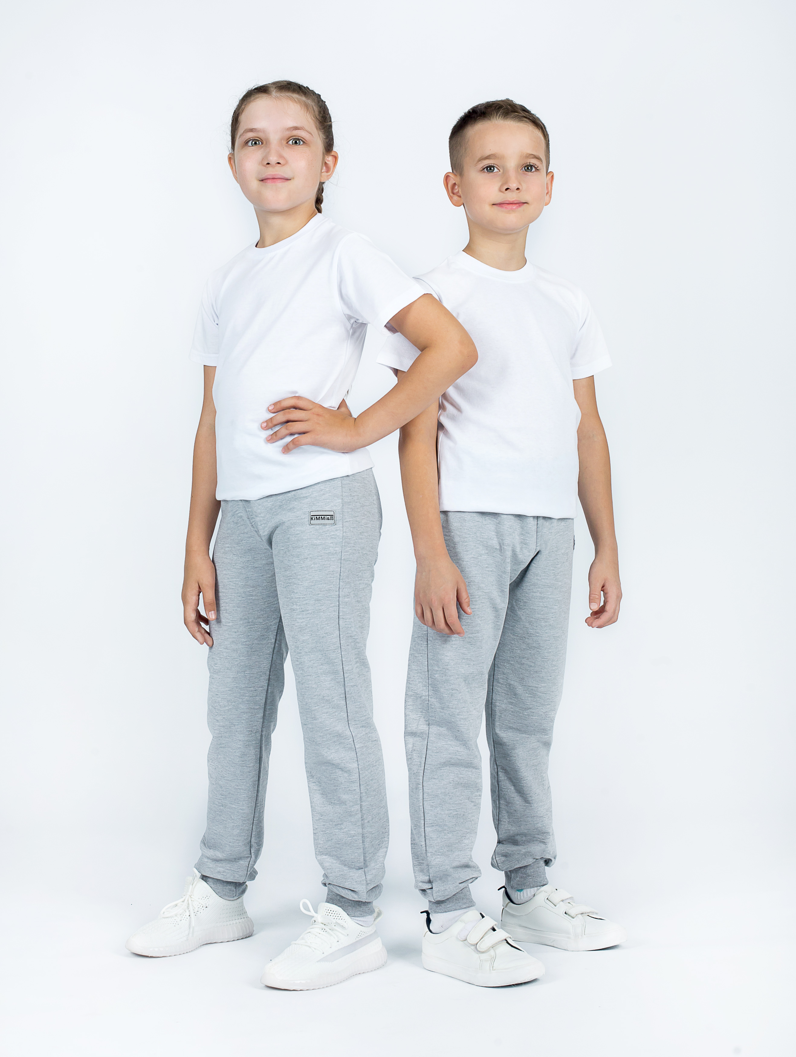 Брюки спортивные KiMMi co К-1408445н меланж - фото 3