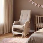 Кресло-качалка Leset Кресло для кормления Смайл Б02 бежевый