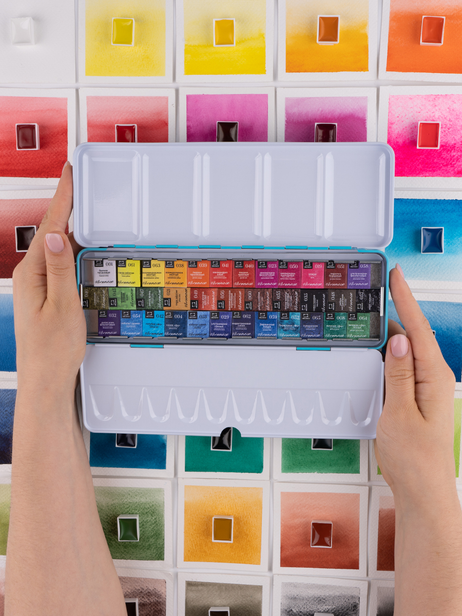 Краски акварель Малевичъ 35 цв. - фото 2