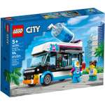 Конструктор LEGO City Фургон для шейков Пингвин блочный