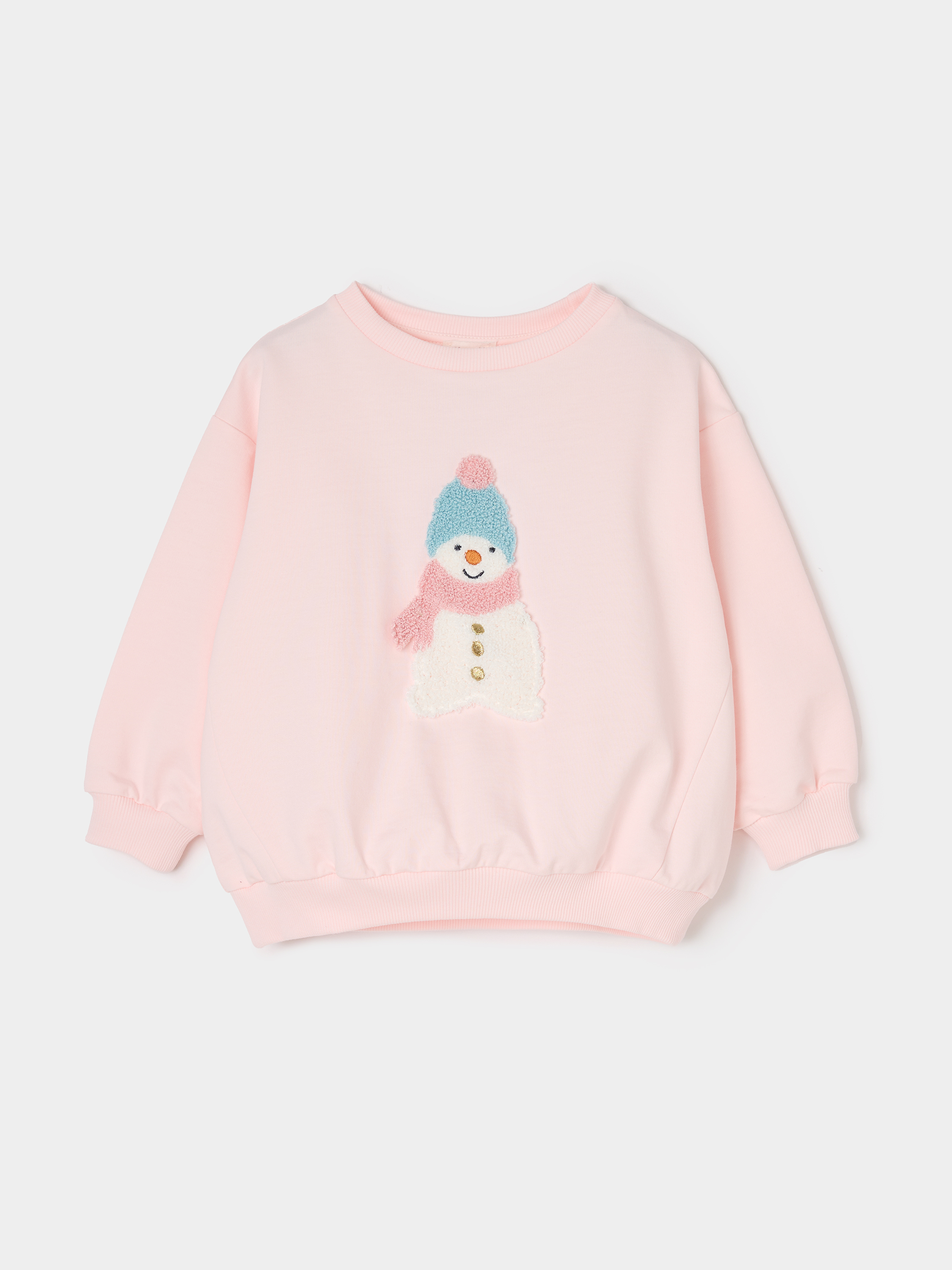 Свитшот BabyGo с объёмным декором W26BG4214410FigLJ - фото 1