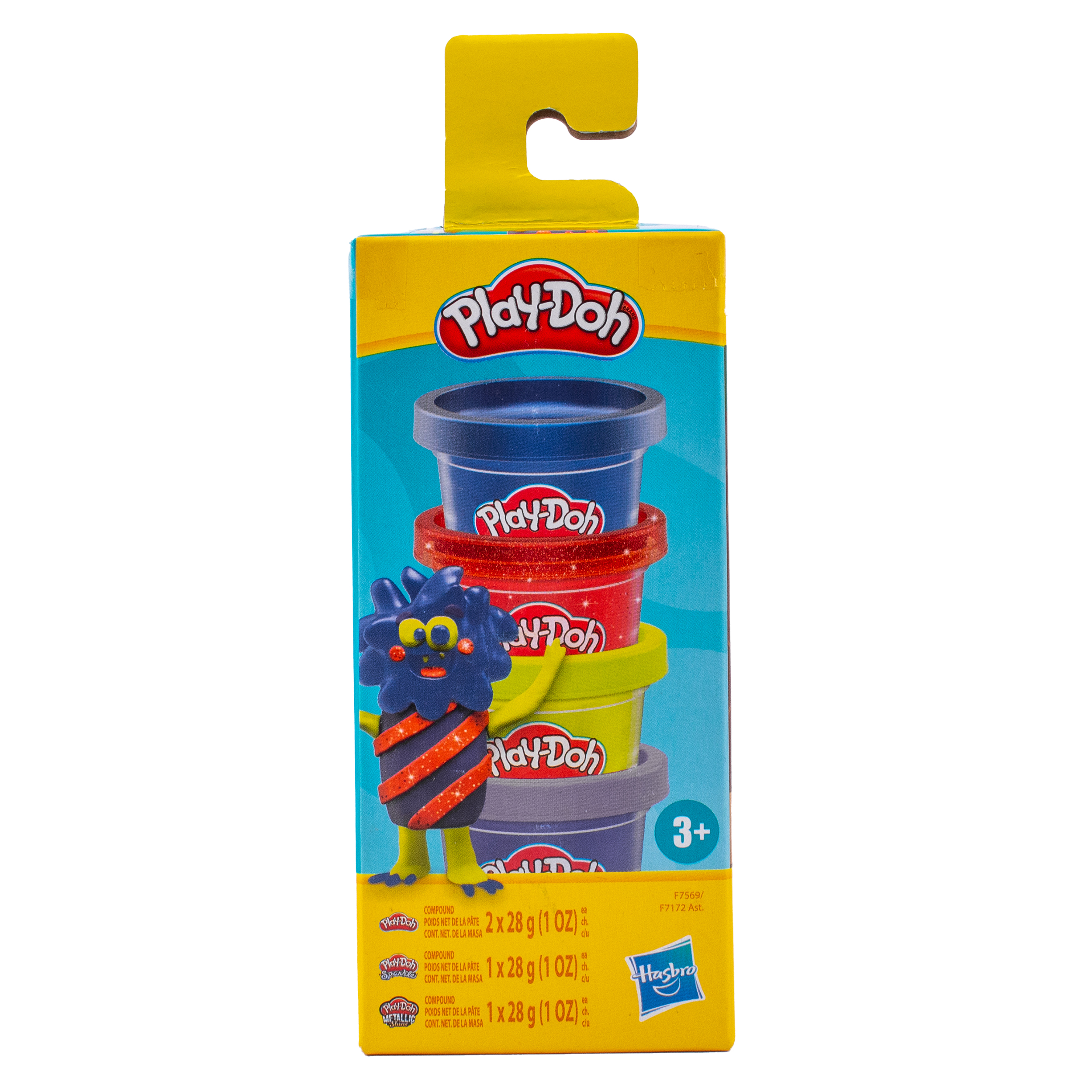 Масса для лепки Hasbro Play-Doh Монстрики 4шт 4 цв. - фото 4