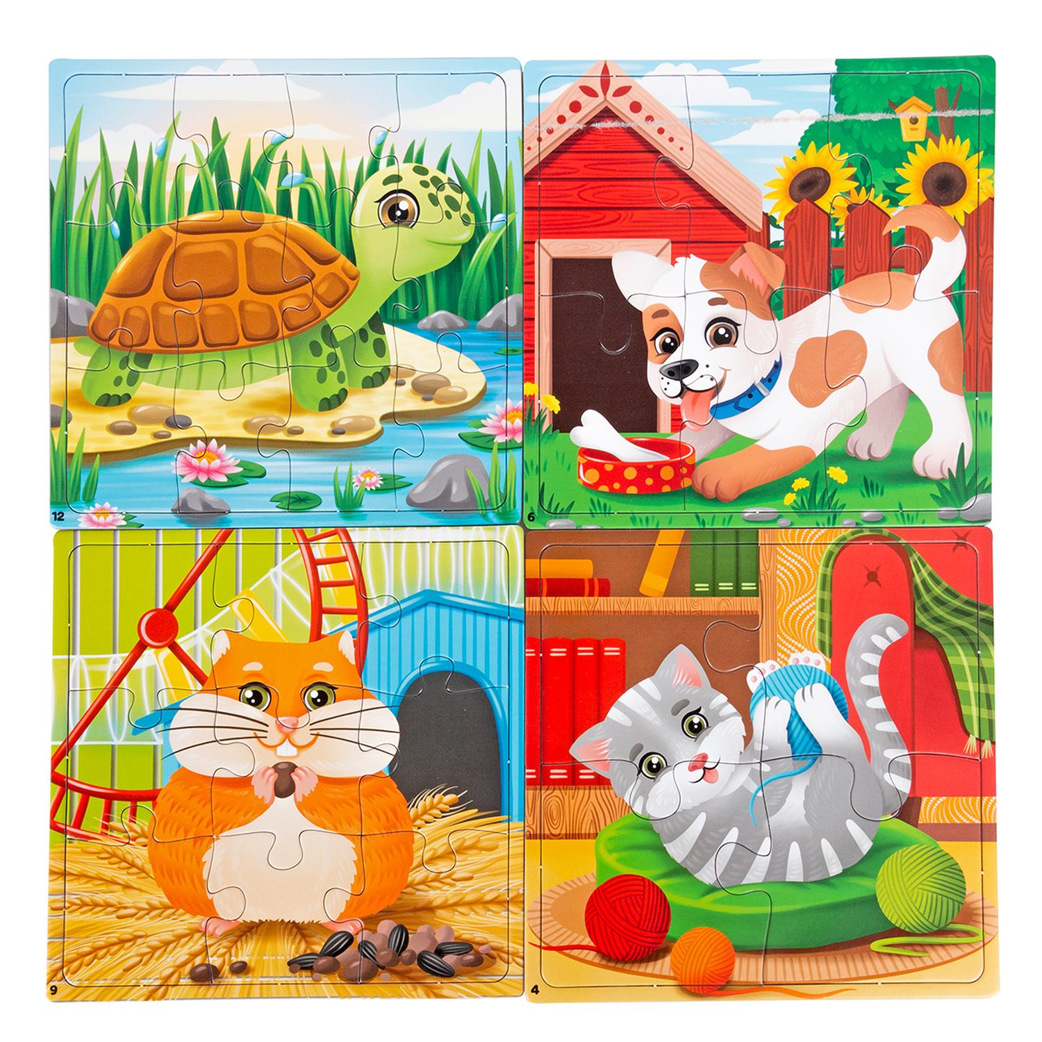 Игрушка KiddieArt пазл - фото 7