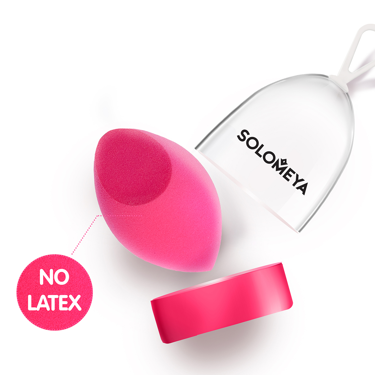 Для макияжа SOLOMEYA Косметический спонж - фото 2