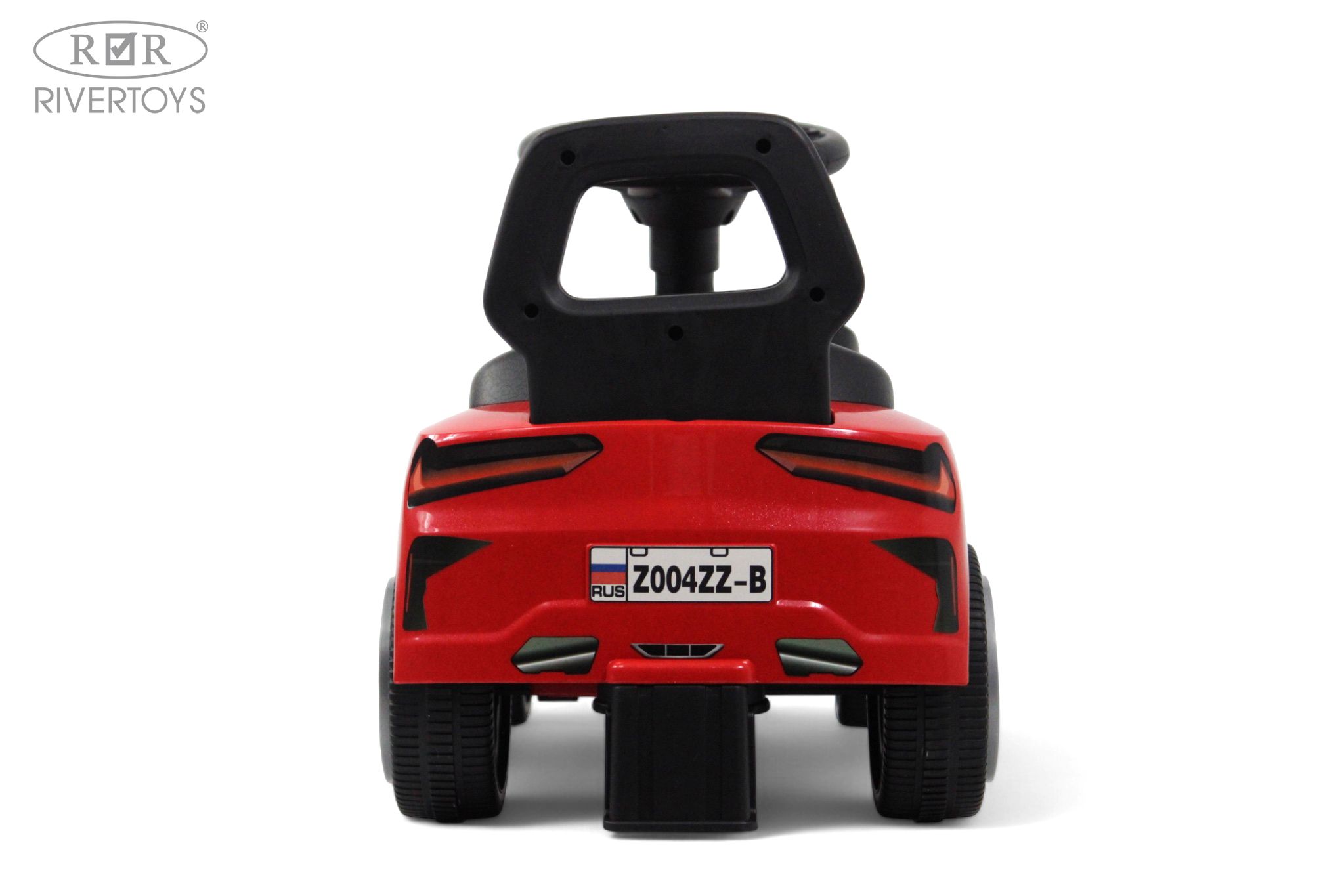 Каталка RIVERTOYS Z004ZZ-B-RED красный - фото 7