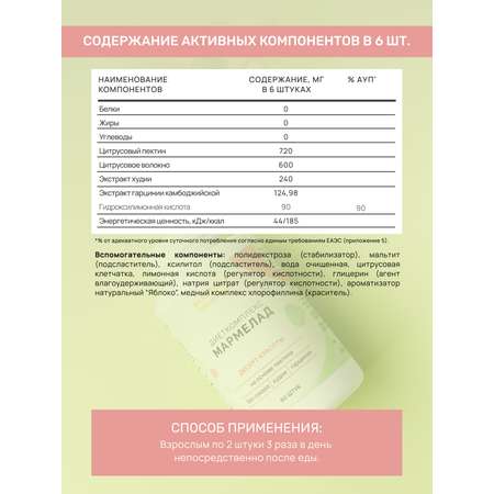 Мармелад Арт Лайф Диеткомплекс Для снижения аппетита