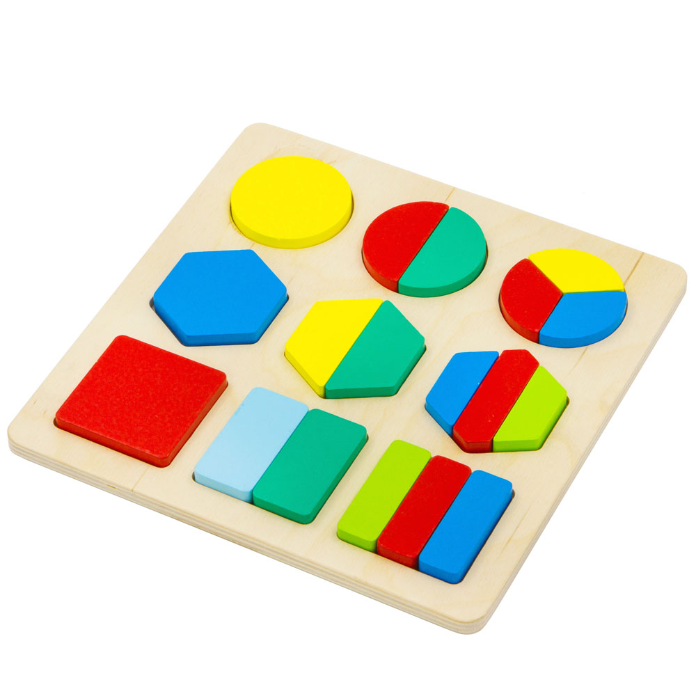 Настольная игра Alatoys ГЕОМЕТРИЧЕСКИЕ ДРОБИ 18деталей - фото 9