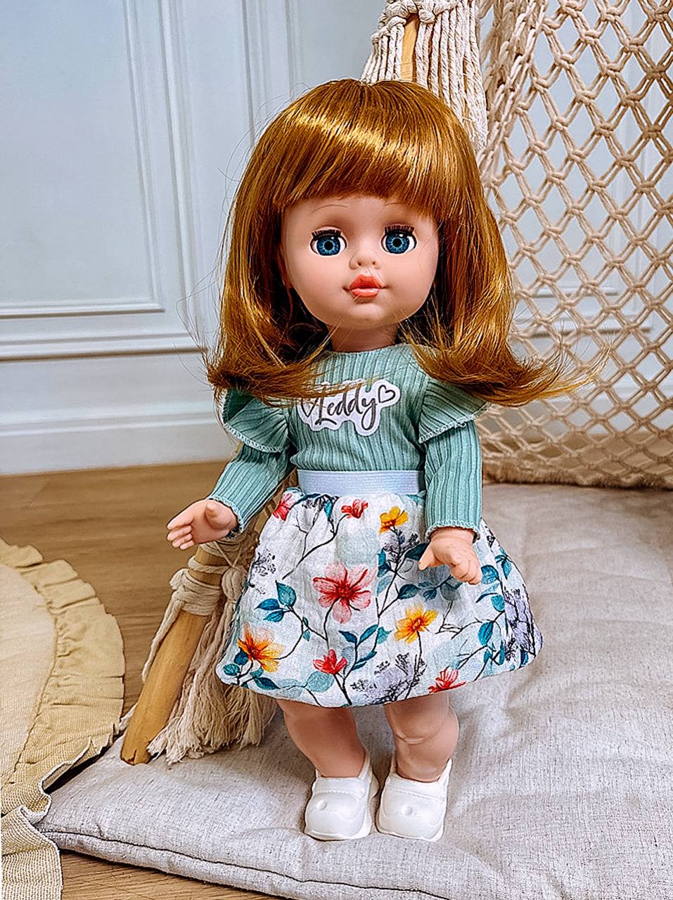 Кукла классическая СТРАНА КУКОЛ разговаривающая большая высота 40 см 25-17.3 - фото 24